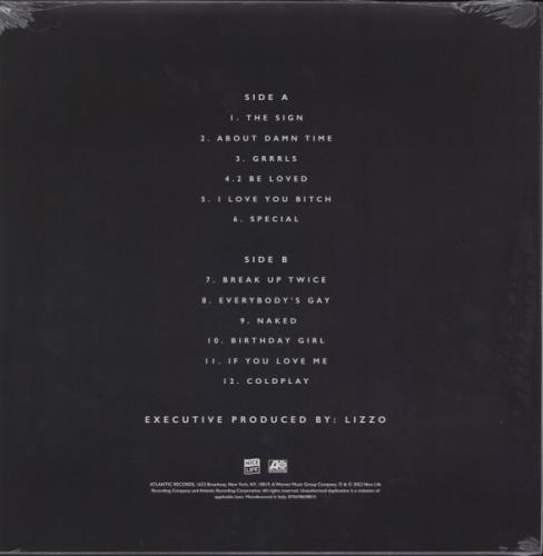 Lizzo Special - Grape Coloured Vinyl - Sealed vinyl LP album (LP record) UK 4Z7LPSP794255