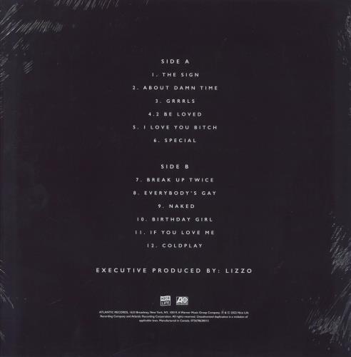 Lizzo Special - Silver Vinyl - Sealed vinyl LP album (LP record) US 4Z7LPSP828911