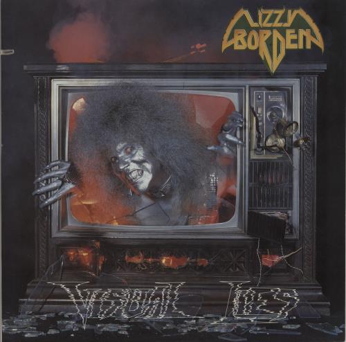 Lizzy Borden Visual Lies vinyl LP album (LP record) US L3-LPVI751545