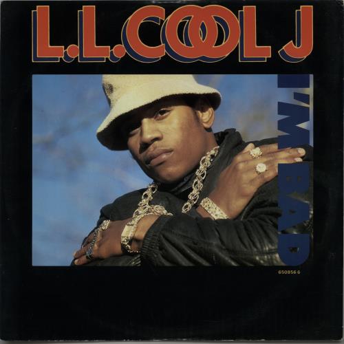LL Cool J I'm Bad 12" vinyl single (12 inch record / Maxi-single) UK LLC12IM645539