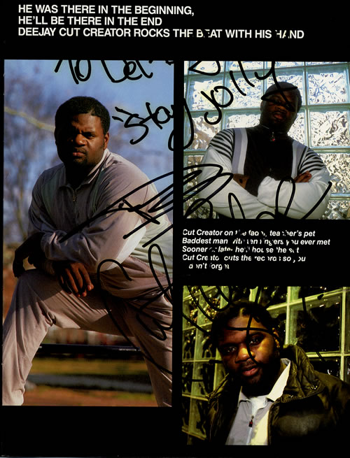 LL Cool J In Concert - Autographed tour programme UK LLCTRIN555471
