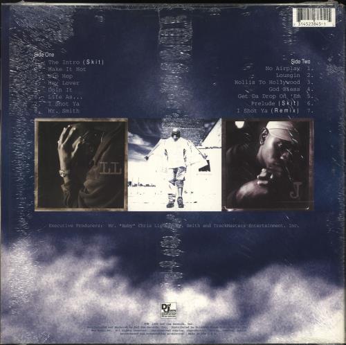 LL Cool J Mr. Smith vinyl LP album (LP record) US LLCLPMR709858