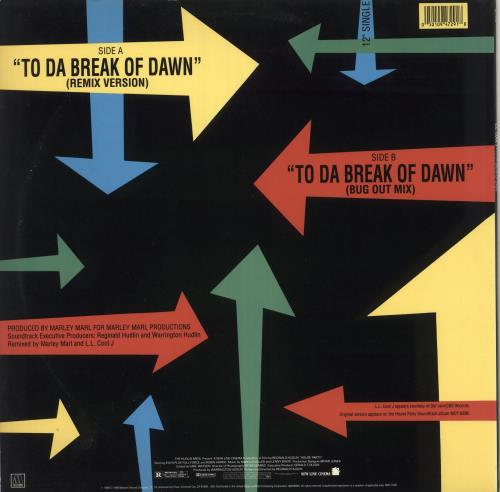 LL Cool J To Da Break Of Dawn 12" vinyl single (12 inch record / Maxi-single) US LLC12TO45552