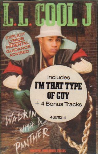 LL Cool J Walking With A Panther cassette album UK LLCCLWA645733