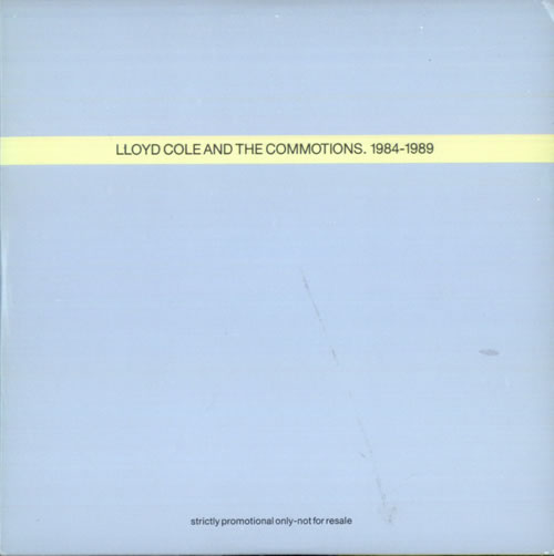 Lloyd Cole 1984-1989 CD single (CD5 / 5") UK LLOC543385