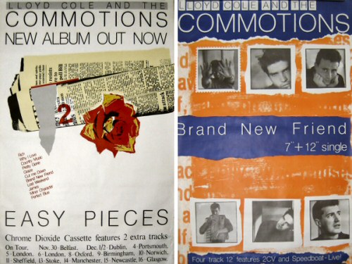 Lloyd Cole Easy Pieces & Brand New Friend poster UK LLOPOEA383924