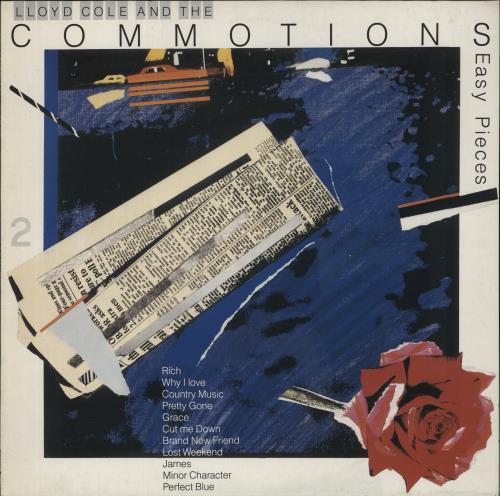 Lloyd Cole Easy Pieces vinyl LP album (LP record) Dutch LLOLPEA864684