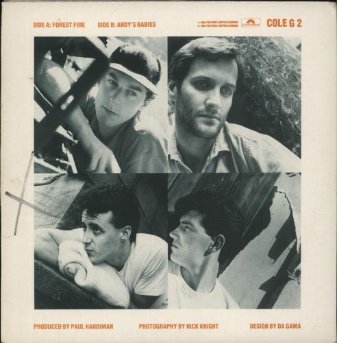 Lloyd Cole Forest Fire - Gatefold 7" vinyl single (7 inch record / 45) UK LLO07FO108861