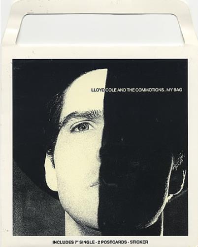 Lloyd Cole My Bag + Postcards & Sticker 7" vinyl single (7 inch record / 45) UK LLO07MY109342