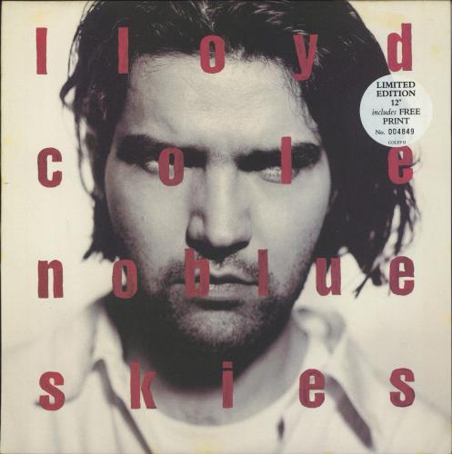 Lloyd Cole No Blue Skies 12" vinyl single (12 inch record / Maxi-single) UK LLO12NO109323