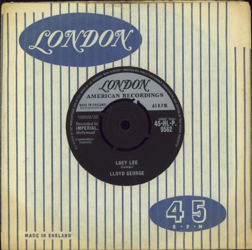 Lloyd George Lucy Lee 7" vinyl single (7 inch record / 45) UK 5F507LU806556