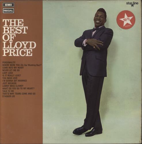 Lloyd Price The Best Of Lloyd Price - Factory Stickered vinyl LP album (LP record) UK LPCLPTH727919
