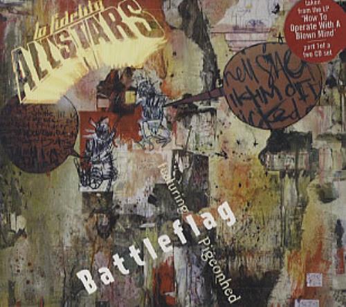 Lo Fidelity Allstars Battleflag - Part 1 CD single (CD5 / 5") UK LOFC5BA325759