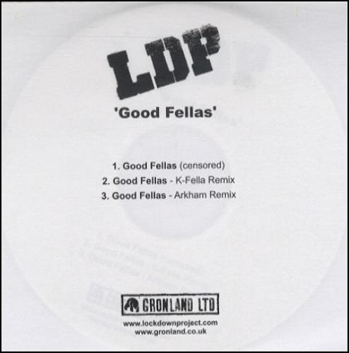 Lockdown Project Good Fellas CD-R acetate UK LP1CRGO279069