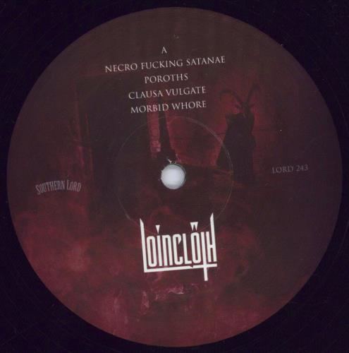 Loincloth Psalm Of The Morbid Whore vinyl LP album (LP record) US 5O-LPPS832445