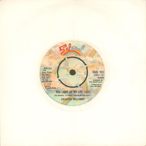 Loleatta Holloway You Light Up My Life 7" vinyl single (7 inch record / 45) UK LLH07YO677524