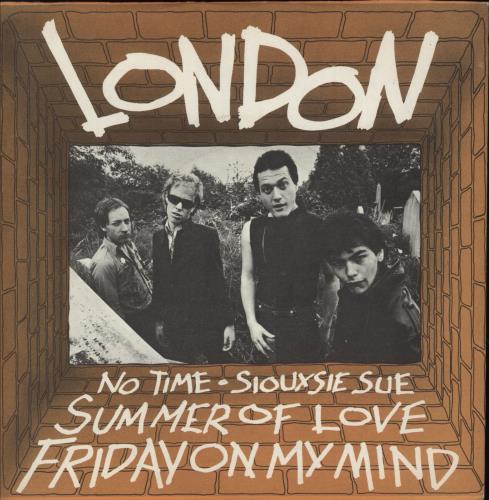 London (Punk) Summer Of Love E.P. - P/s - EX 7" vinyl single (7 inch record / 45) UK NDN07SU869989