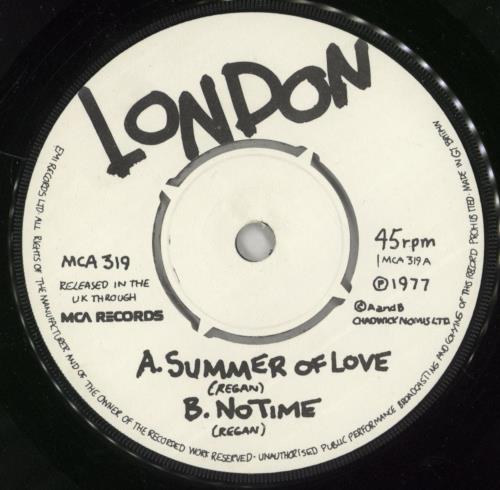 London (Punk) Summer Of Love E.P. - P/s - EX 7" vinyl single (7 inch record / 45) UK NDN07SU869989