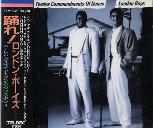 London Boys The Twelve Commandments Of Dance CD album (CDLP) Japanese LBOCDTH448779