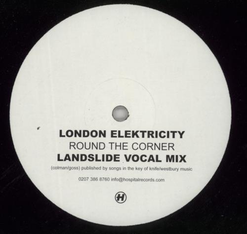 London Elektricity Round The Corner (Landslide Remixes) 12" vinyl single (12 inch record / Maxi-single) UK L6P12RO870596
