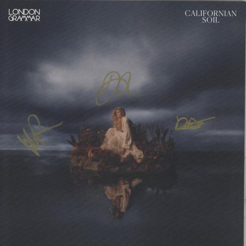 London Grammar Californian Soil - Autographed vinyl LP album (LP record) UK L7OLPCA881415
