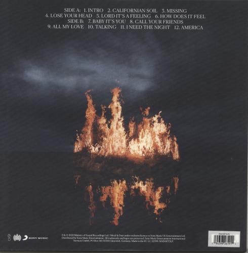 London Grammar Californian Soil - Autographed vinyl LP album (LP record) UK L7OLPCA881415