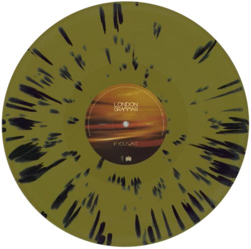 London Grammar If You Wait - Gold With Black Splatter Vinyl - RSD 2023 2-LP vinyl record set (Double LP Album) UK L7O2LIF870085