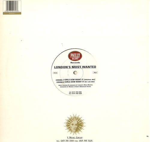 Londons Most Wanted Girls Dem Want It 12" vinyl single (12 inch record / Maxi-single) UK L4P12GI562221