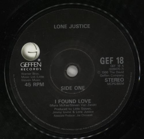 Lone Justice I Found Love - Double Pack 7" vinyl single (7 inch record / 45) UK LJU07IF86383