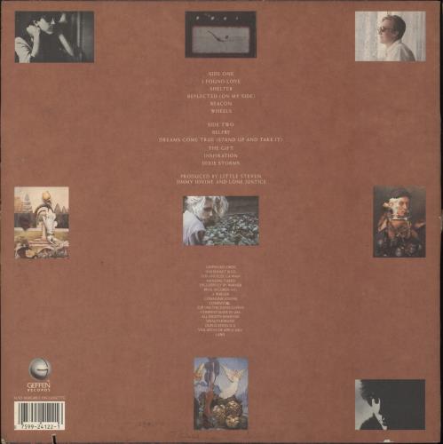 Lone Justice Shelter vinyl LP album (LP record) UK LJULPSH85248
