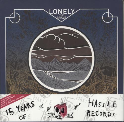 Lonely The Brave The Day's War - Crystal Clear & Turquoise + Belly Band - EX 2-LP vinyl record set (Double LP Album) UK OPP2LTH867393