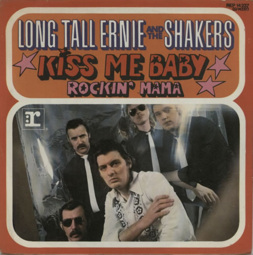Long Tall Ernie And The Shakers Kiss Me Baby 7" vinyl single (7 inch record / 45) German L8Y07KI614248