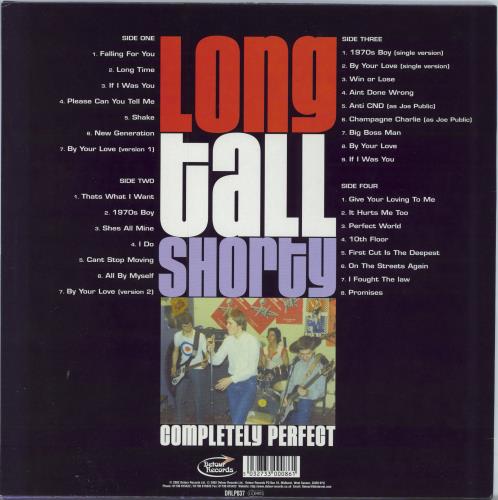 Long Tall Shorty Completely Perfect 2-LP vinyl record set (Double LP Album) UK 5QX2LCO799411