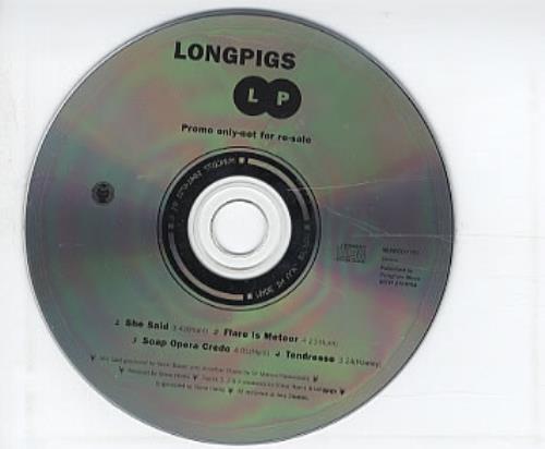 Longpigs She Said CD single (CD5 / 5") UK LPGC5SH76643