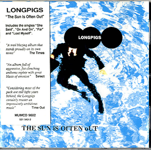 Longpigs The Sun Is Often Out CD album (CDLP) UK LPGCDTH269816