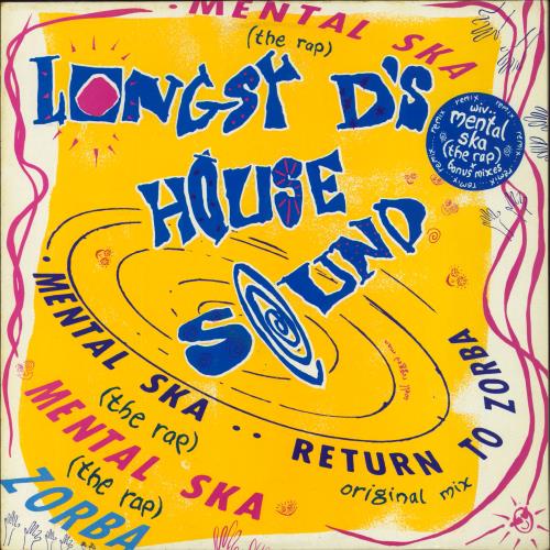 Longsy D Mental Ska (The Rap) 12" vinyl single (12 inch record / Maxi-single) UK LX912ME705795