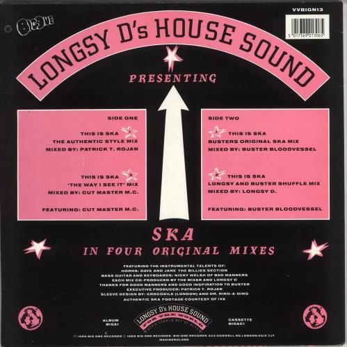 Longsy D This Is Ska 12" vinyl single (12 inch record / Maxi-single) UK LX912TH725765