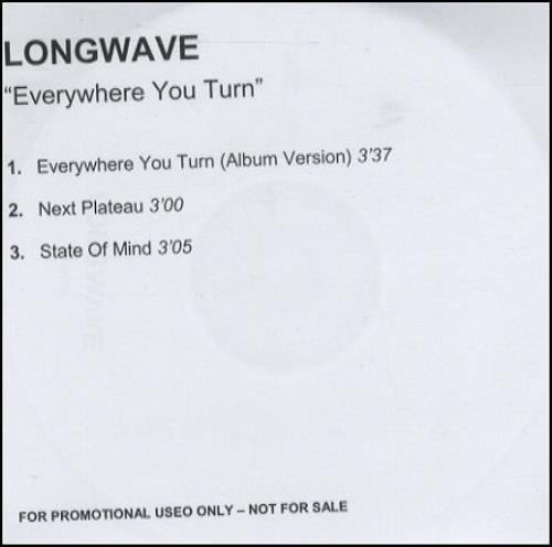 Longwave Everywhere You Turn CD-R acetate UK LNWCREV247112