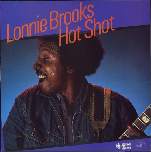 Lonnie Brooks Hot Shot vinyl LP album (LP record) US LB-LPHO804520