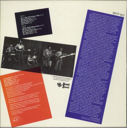 Lonnie Brooks Hot Shot vinyl LP album (LP record) US LB-LPHO804520