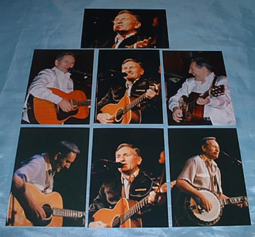 Lonnie Donegan Set Of 7 Live Concert Photographs photograph UK LD3PHSE312591