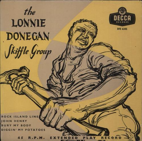 Lonnie Donegan The Lonnie Donegan Skiffle Group - VG 7" vinyl single (7 inch record / 45) UK LD307TH577513