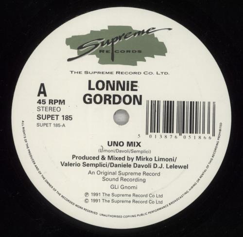 Lonnie Gordon Gonna Catch You 12" vinyl single (12 inch record / Maxi-single) UK LNG12GO392988