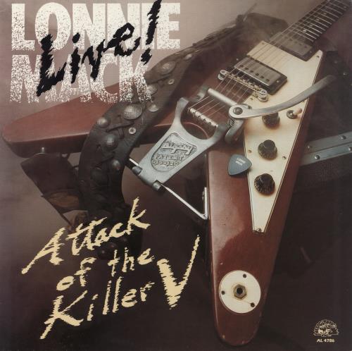 Lonnie Mack Live Attack Of The Killer V vinyl LP album (LP record) UK LM6LPLI814946