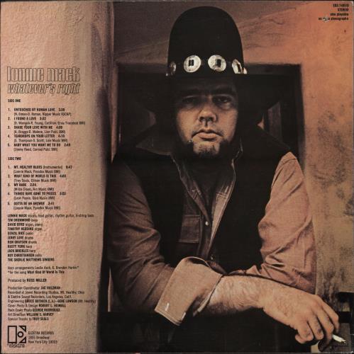 Lonnie Mack Whatever's Right vinyl LP album (LP record) US LM6LPWH712392
