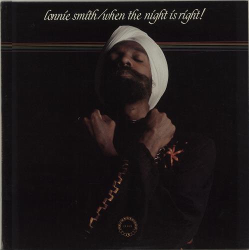 Lonnie Smith When The Night Is Right ! vinyl LP album (LP record) US L69LPWH683688