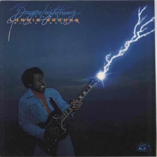 Lonnie Brooks Bayou Lightning UK vinyl LP album (LP record) (800630)