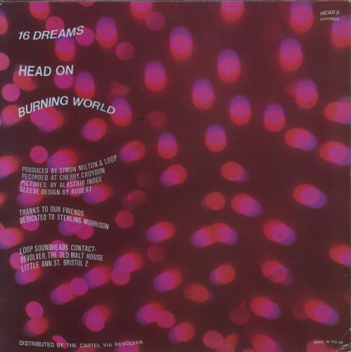 Loop 16 Dreams 12" vinyl single (12 inch record / Maxi-single) UK LOP12DR315598