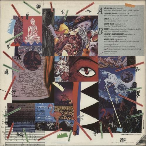 Loose Tubes Delightful Precipice vinyl LP album (LP record) UK OPOLPDE650093