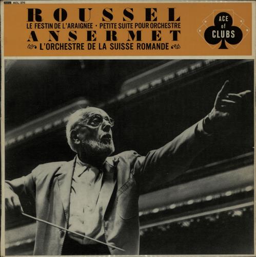 L'Orchestre De La Suisse Romande Roussel: Le Festin De L'Araignee/ Petite Suite Pour Orchestre vinyl LP album (LP record) UK N7OLPRO643685